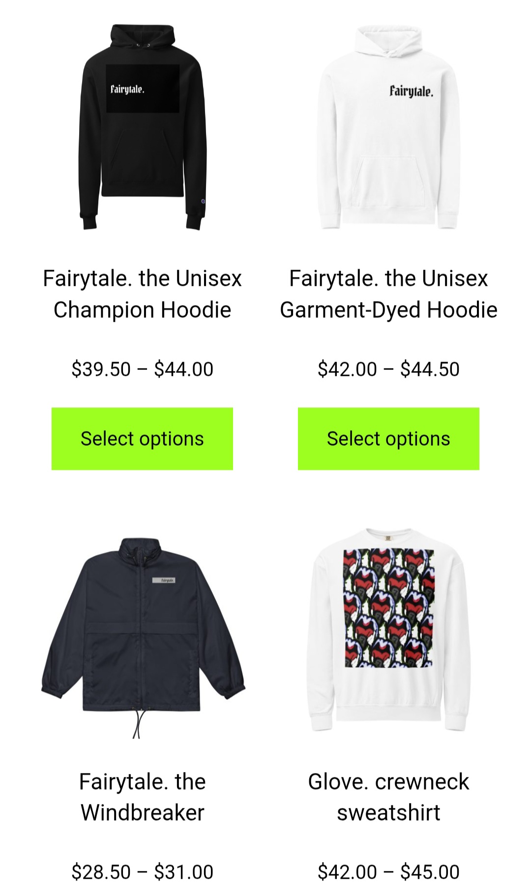 Fairytale. the Merchandise